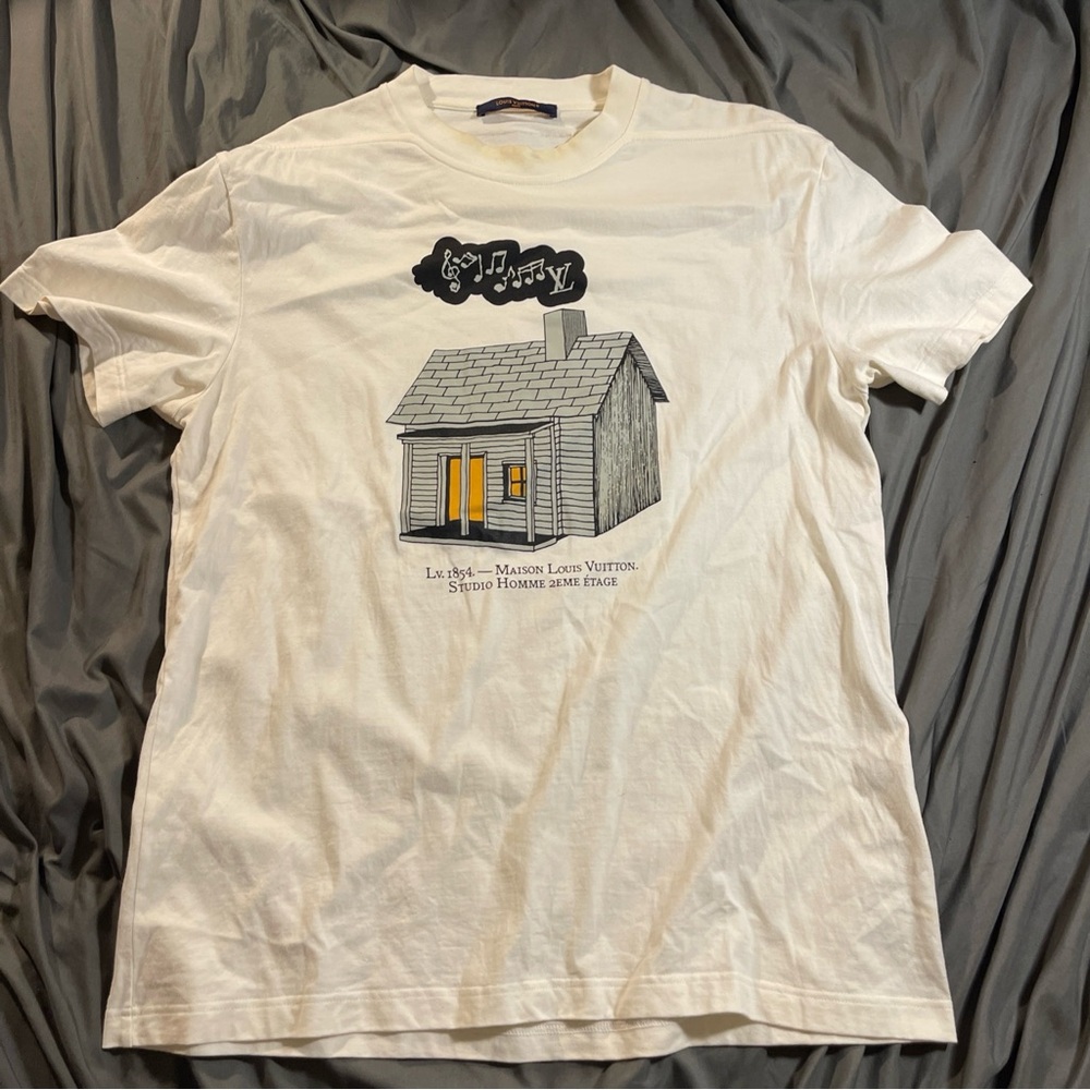 Louis Vuitton Studio Homme House Printed T Shirt Size Large